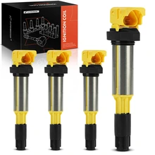 4 Pcs Yellow Ignition Coil