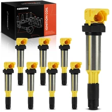 8 Pcs Yellow Ignition Coil