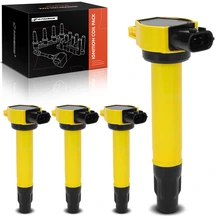 2011-2015 Mitsubishi RVR A Set of 4pc Ignition Coil 3-Blade Terminal Oval A-Premium APIC1480