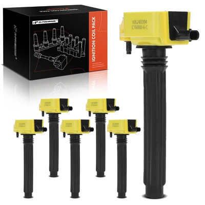6 Pcs Ignition Coils