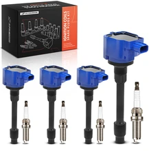 2016-2021 Honda Civic Ignition Coil & Iridium Spark Plug Kit Set of 8 Iridium Series | 3-Blade Terminal | 2-Year Warranty | A-Premium APIC1529