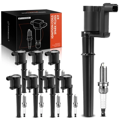 8 Pcs Ignition Coil & IRIDIUM Spark Plug Kits