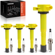 2010-2014 Honda CR-V Ignition Coils & Spark Plugs Kits Set of 8 Iridium Series, 3-Pin Terminal A-Premium APIC1572