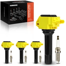2013-2014 Subaru Outback Ignition Coils & Spark Plugs Kits Set of 8 Iridium Series, 3-Pin Terminal A-Premium APIC1585