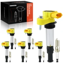 6 Pcs Ignition Coils & 6 Pcs Iridium & Platinum Spark Plugs Kits