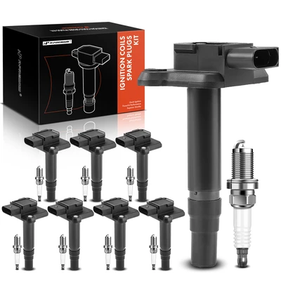 8 Pcs Ignition Coil & IRIDIUM Spark Plug Kits