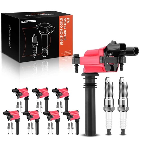 2005 Chrysler 300 Ignition Coil and Spark Plug Kit Set of A Set of 24 Iridium Series, 2-Blade Terminal A-Premium APIC0659