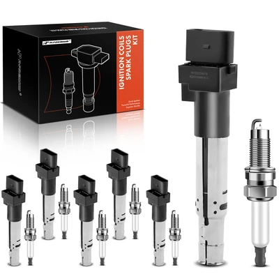 6x Ignition Coils & 6x Iridium Spark Plug Kit