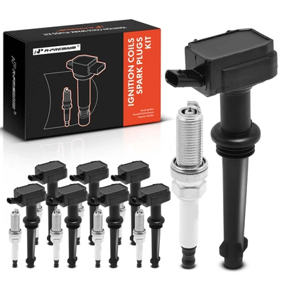 8x Ignition Coil & 8x Iridium Spark Plug Kit