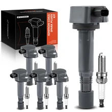 2009-2015 Honda Pilot Ignition Coil and Spark Plug Kit Set of 12 Iridium Series | 3-Blade Terminal | 2-Year Warranty | A-Premium APIC0770
