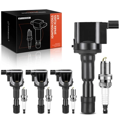 4x Ignition Coil & 4x Iridium Spark Plug Kit
