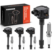 2015-2019 Honda Fit Ignition Coil and Spark Plug Kit Set of 8 Iridium Series | 3-Blade Terminal | 2-Year Warranty | A-Premium APIC0848