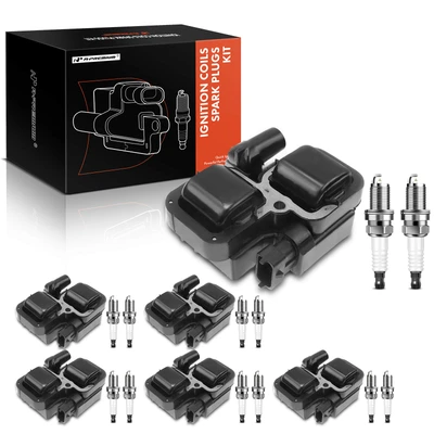 6 Pcs Ignition Coil & 6 Pcs IRIDIUM Spark Plug Kit