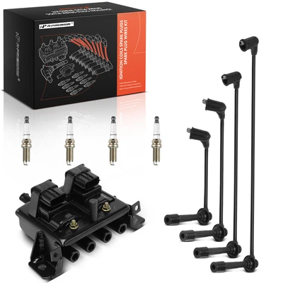 A Set of 9 Iridium & Platinum Series, 4 + 4-Blade Terminal A-Premium APIC1316