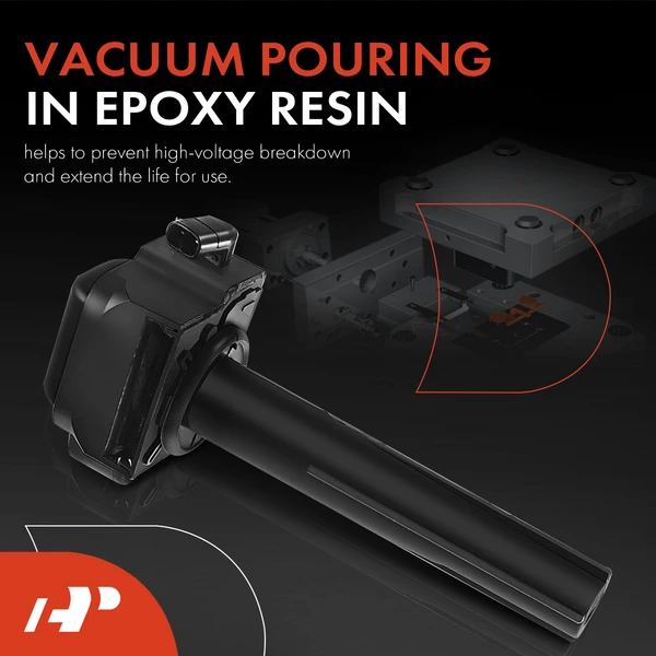 A-Premium APIC1265 Ignition Coil Spark Plug and Wire Kit