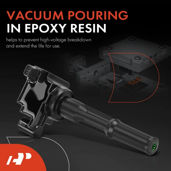 A-Premium APIC1266 Ignition Coil Spark Plug and Wire Kit