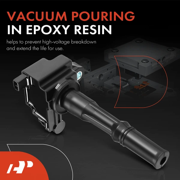 A-Premium APIC1267 Ignition Coil and Spark Plug Wire Kit