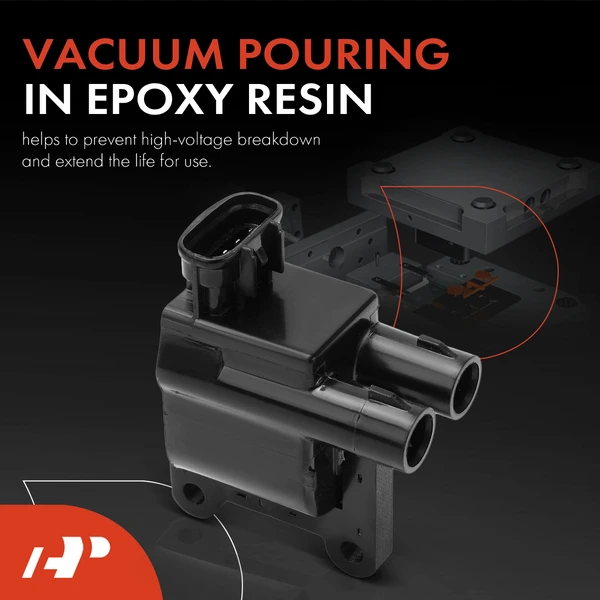 A-Premium APIC1268 Ignition Coil and Spark Plug Wire Kit