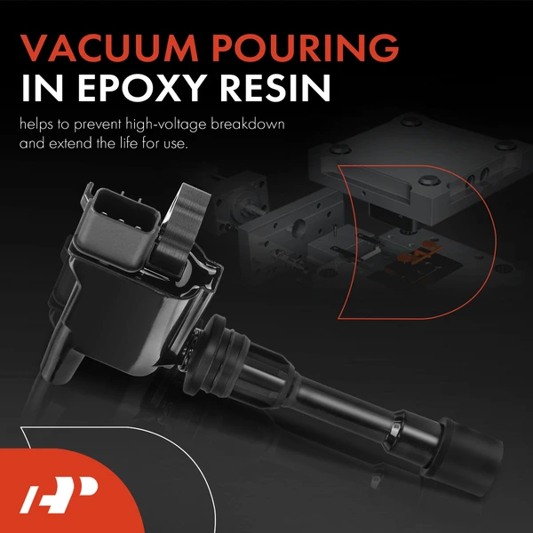 A-Premium APIC1276 Ignition Coil and Spark Plug Wire Kit