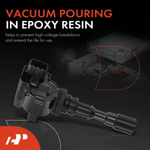 A-Premium APIC1277 Ignition Coil Spark Plug and Wire Kit