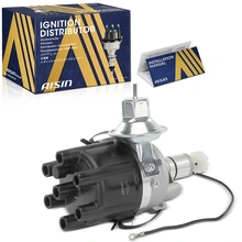 AISIN Ignition Distributor with Cap & Rotor for 1968-1972 Dodge W200 Pickup