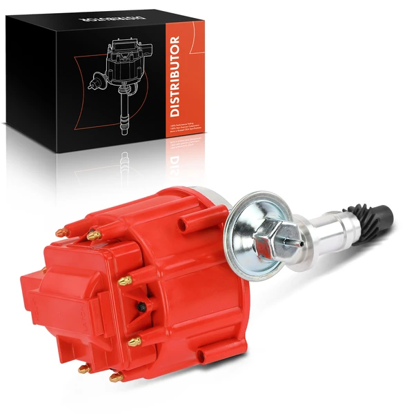Ignition Distributor with Cap & Rotor for 1967-1977 Pontiac Firebird