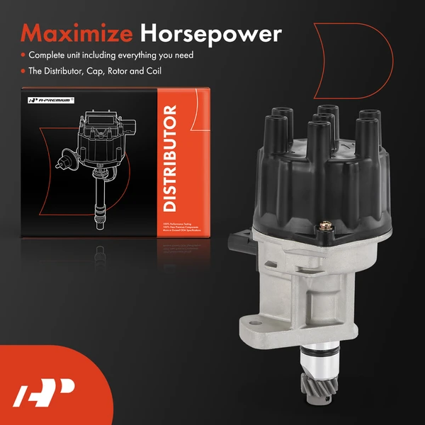 Ignition Distributor with Cap & Rotor for Dodge Caravan Plymouth Voyager 96-00