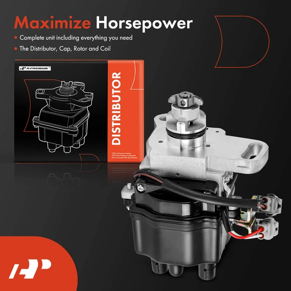 Ignition Distributor with Cap & Rotor for Toyota Tercel 1993-1994 1.5L