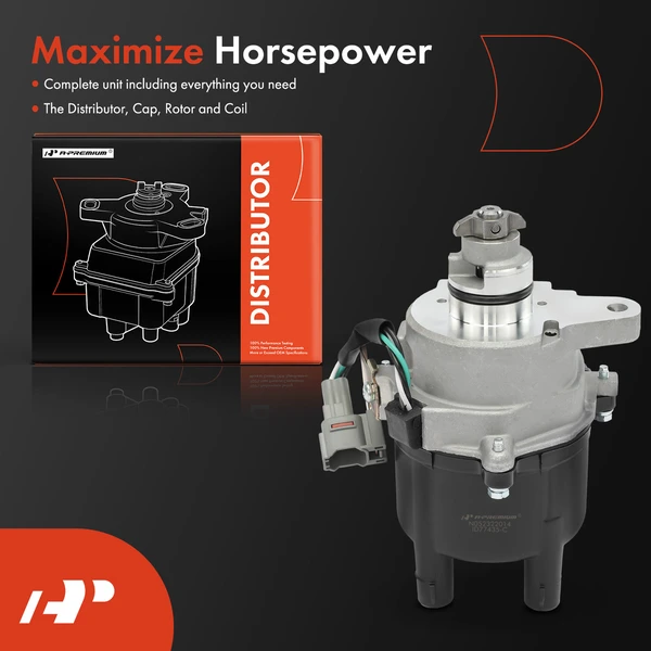 Ignition Distributor with Cap & Rotor for Geo Prizm 95-97 Toyota Celica Corolla