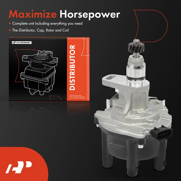 Ignition Distributor with Cap & Rotor for Lexus SC300 92-97 GS300 Toyota Supra