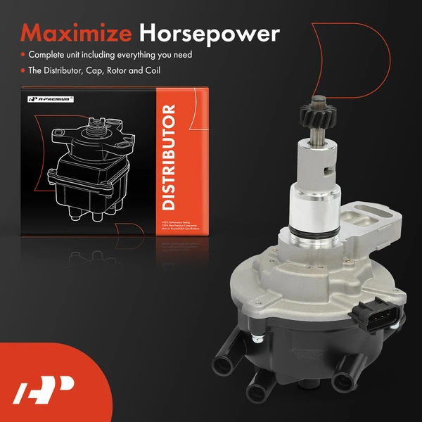 Ignition Distributor with Cap & Rotor for Toyota 4Runner Pickup 92-95 T100