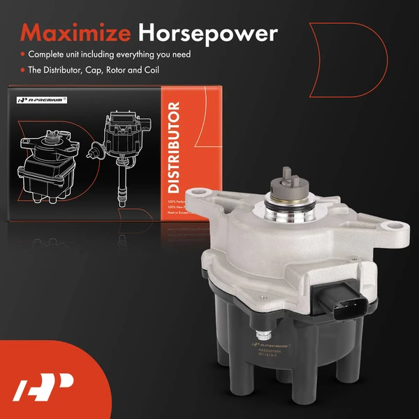 Ignition Distributor with Cap for Acura CL 1997-1999 Honda Accord 1998-1999 3.0L
