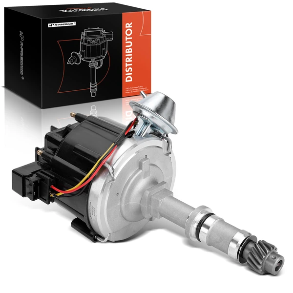 Ignition Distributor with Cap & Rotor for Buick Regal 77-87 Cadillac Chevy GMC