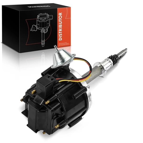 Ignition Distributor with Cap & Rotor for 1979-1989 Chevrolet P40