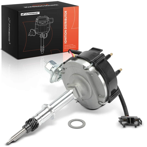 Ignition Distributor with Cap & Rotor for Chevrolet Malibu Impala Camaro Caprice