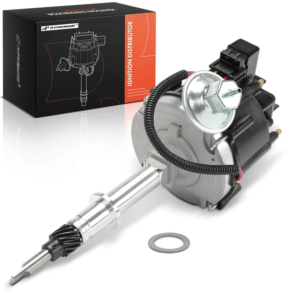 Ignition Distributor with Cap & Rotor for 1975-1976 GMC K15