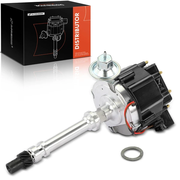 Ignition Distributor with Cap and Rotor for 1989 Chevrolet R3500