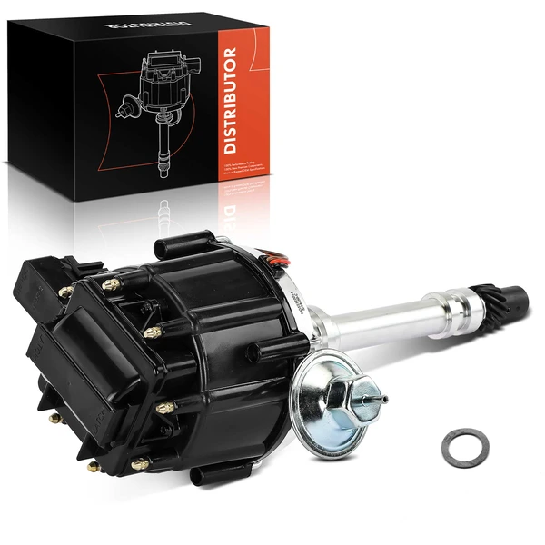 Ignition Distributor with Cap and Rotor for Chevrolet C70 P30 V3500 K10 G20