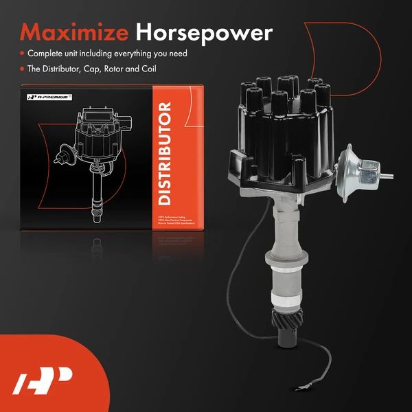 Ignition Distributor for Pontiac Ventura Catalina Firebird Grand Am GTO LeMans