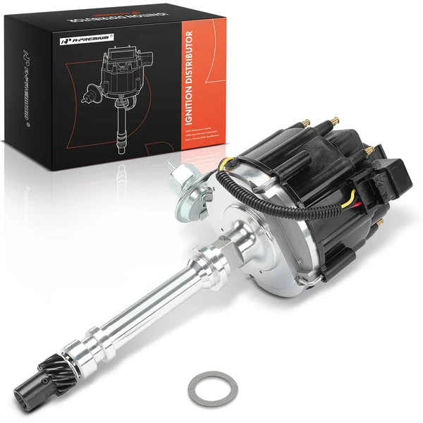 Ignition Distributor with Cap & Rotor for Chevrolet C10 K20 Suburban GMC C1500