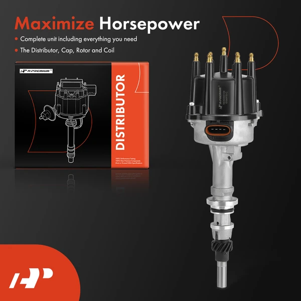 Ignition Distributor with Cap & Rotor for Ford Ranger Aerostar Mazda B3000 3.0L