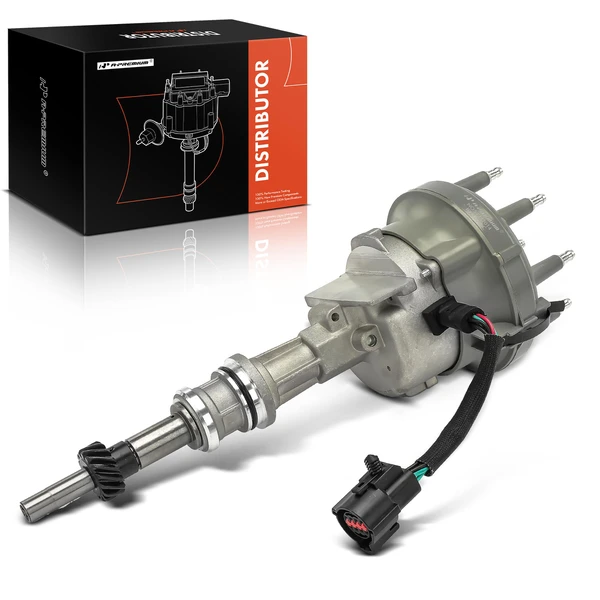 Ignition Distributor with Cap & Rotor for 1996 Ford Econoline Super Duty