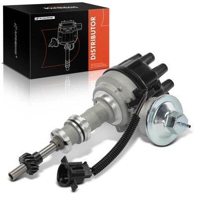 Ignition Distributor with Dual Vacuum