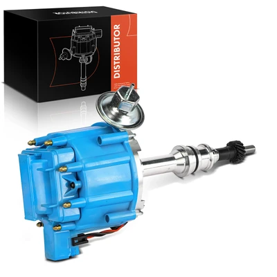Blue Ignition Distributor with Cap & Rotor