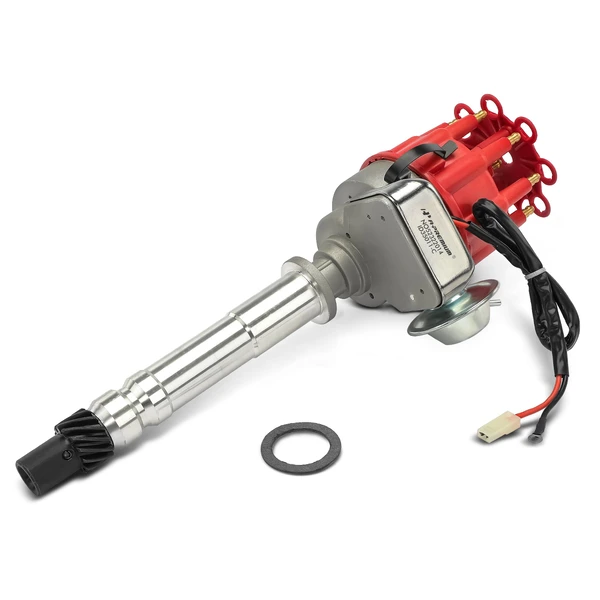 Ignition Distributor with Cap & Rotor for Chevy SBC BBC 283 305 327 350 454 V8 R2R