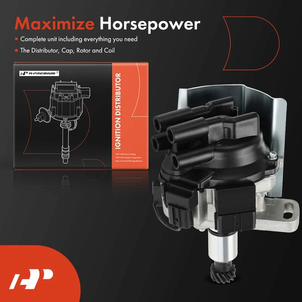 Ignition Distributor with Cap & Rotor for Ford Probe 1993 Mazda 626 MX-6 L4 2.0L