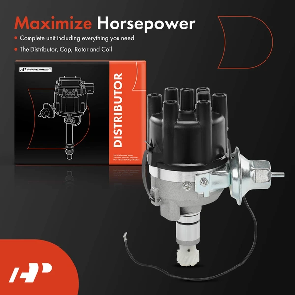 Ignition Distributor for Dodge Charger Challenger Dart Plymouth Belvedere Custom