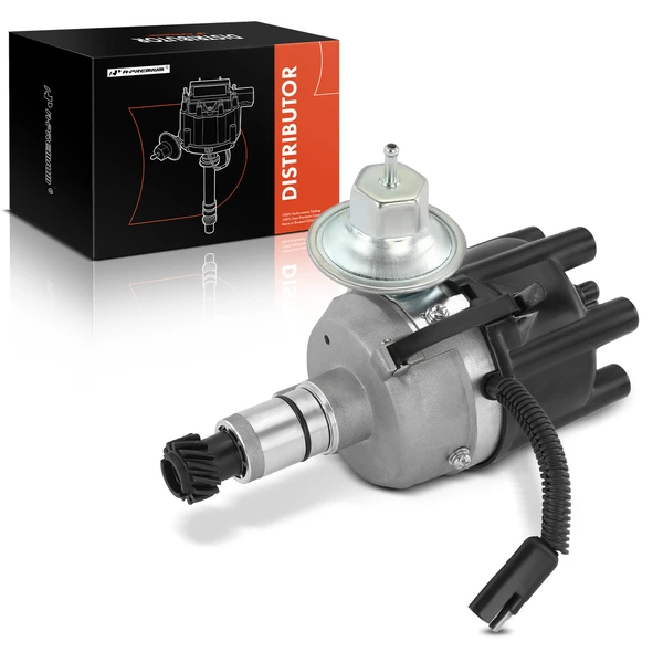Ignition Distributor with Cap & Rotor for 1975-1979 1984-1987 Dodge D100