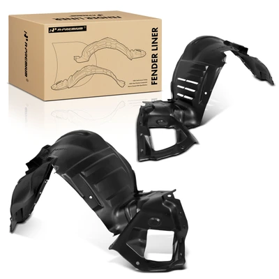 2 Pcs Front Inner Fender Liners HDPE