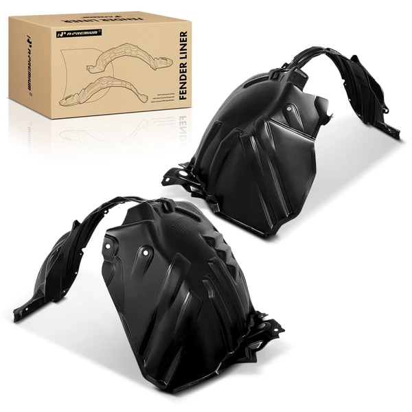 A-Premium APIF239 Fender Liner Front Driver & Passenger
